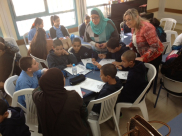 بالصور: مشاركة فعالة للاهالي والطلاب في مشروع التميز 2000 بمدرسة أجيال الابتدائية